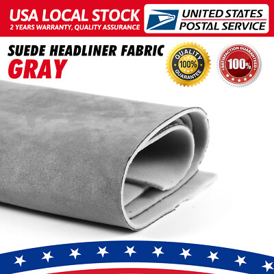 98''x60'' Headliner Material Suede Fabric Foam Backing For Automotive Roof