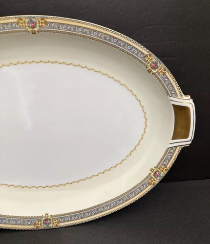 Royal Embassy China Oval Serving Platter Peoria — Made in Japan, 17.25” Length - Picture 4 of 24