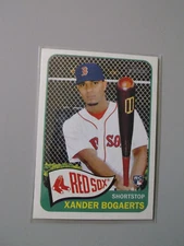 Xander Bogaerts 2014 Topps Heritage High Number RC Rookie #H550 Boston Red Sox