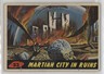 1962 Topps Bubbles Mars Attacks! Martian City in Ruins #53 g