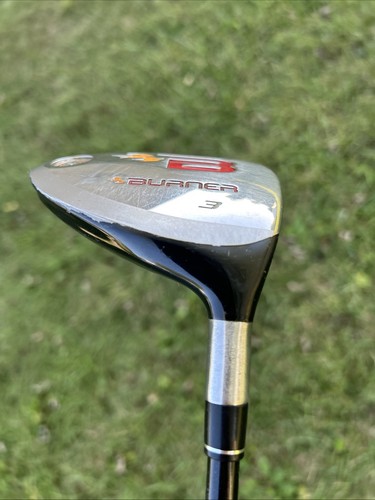 Quemador TaylorMade 3 madera de calle 15* Reax 49 R varilla de grafito flexible para hombre diestro - Imagen 5 de 13