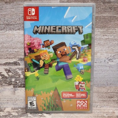 Minecraft - Nintendo Switch - Includes Super Mario Mash-Up NEW FACTORY SEALED