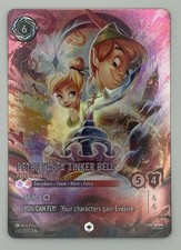 Disney Lorcana Peter Pan and Tinker Bell Enchanted - Fast Friends- 233