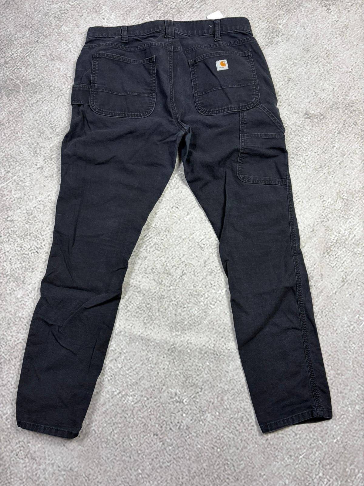 Carhartt Carpenter Rare Vintage Faded Pants Streetwear Y2K Style (J-1086) image 2