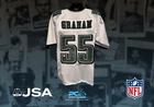 Brandon Graham Signed Auto NFL Football #55 Jersey JSA COA WPE13