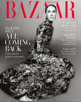 Celine Dion - Harper's Bazaar Magazine - September 2026 - CV2