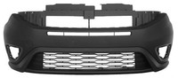 Paraurti 100.11146 Poliplast FüR Fiat Schwarz Vorne Mit TÜV®-Gutachten 735615285