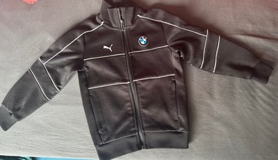 PUMA BMW M Motorsport Jacke 116 Kinder Black