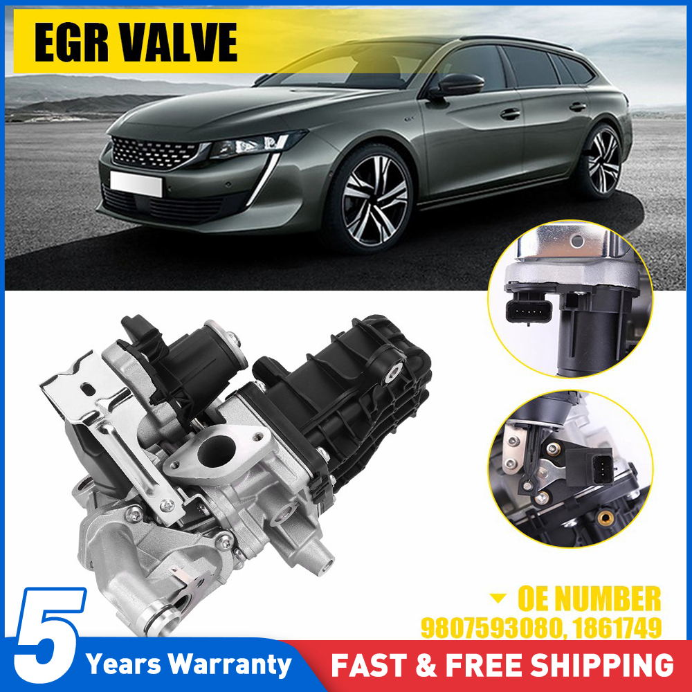 Engine Egr Valve & Cooler For Ford Focus Kuga Peugeot 3008 2.0 Hdi 9807593080 Uk - Image 9