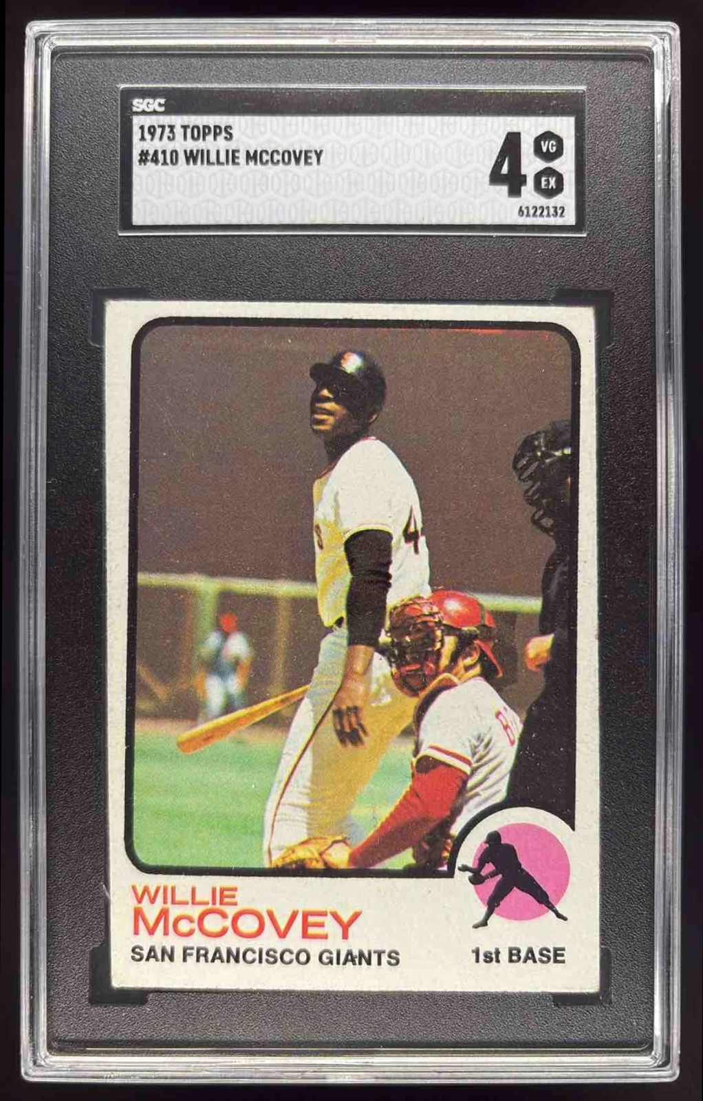 1973 Topps #410 Willie McCovey SGC 4
