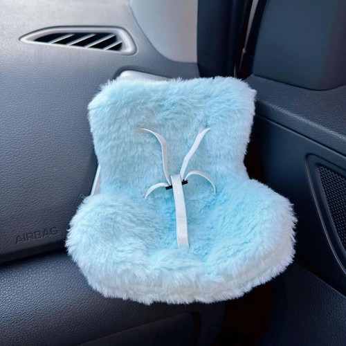 Kawaii Mini Plush Doll Car Seat – Labubu Kpop Idol Ornament & Gift Decor - Picture 8 of 9
