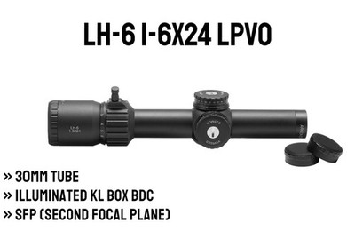Arken Optics LH-6 1-6×24 SFP LPVO Riflescope (LH6-16KLB) | eBay