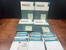 Paradox Borland PC Database Computer Program Software 5.25" Floppy Disks 1991