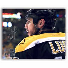 Milan Lucic Boston Bruins Close Up Autographed 8x10 Photo