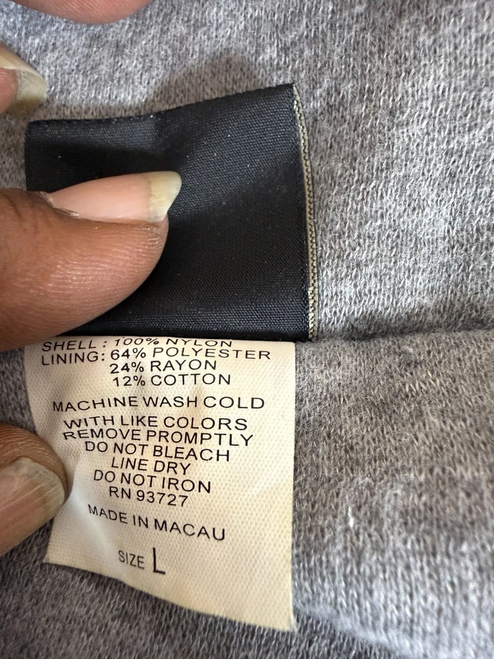 Chaqueta con Capucha de Pesca CCA Florida Amarilla Cremallera Completa L Ouray Ropa Deportiva Foto 4 de 4