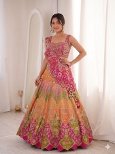 Designer Readymade Lehenga Choli Stitched indian Party Wedding Lehenga choli eid