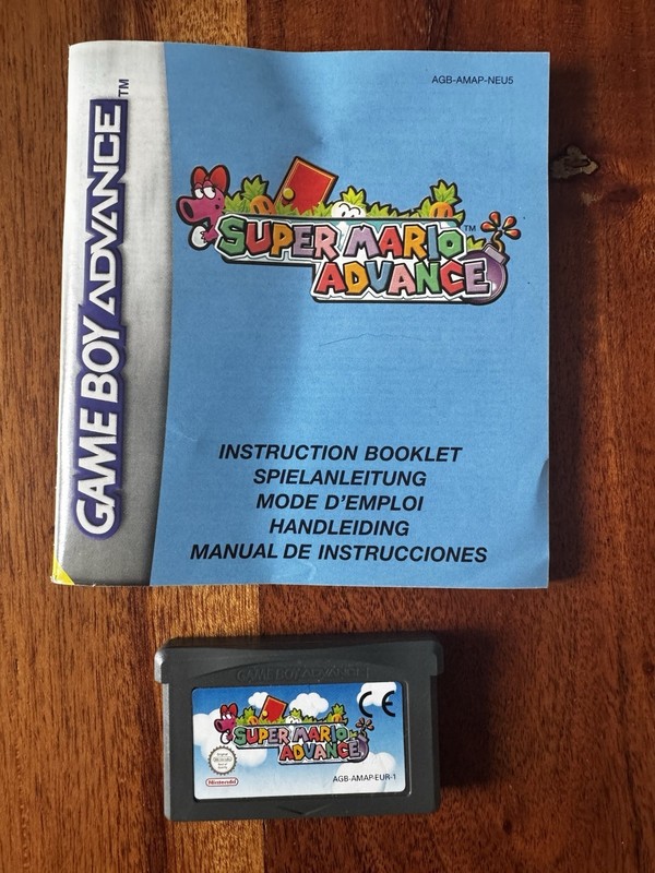 Super Mario Advance – Game Boy Advance – Manual Included – No Box