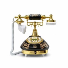 Vintage-Telefon dekorativ Antik-Telefon nostalgisch f&uuml;r Wohnzimmer, B&uuml;ro