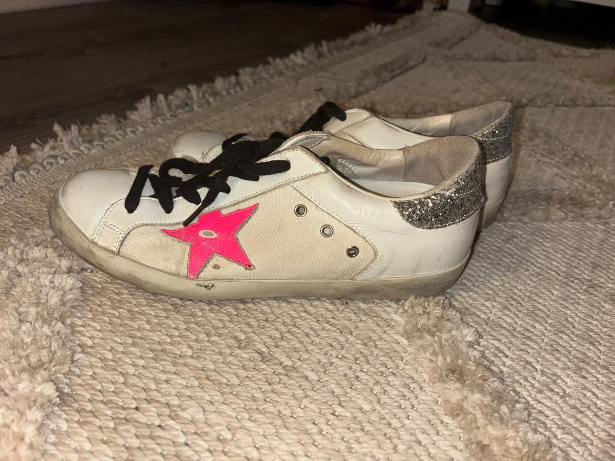 Golden Goose Superstar White Ice Pink W for sale | eBay