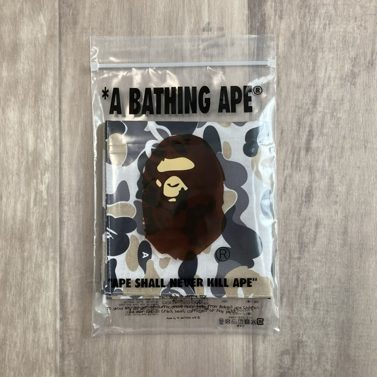 Ginza Store Camo BAPE CAMO Bandana A Bathing Ape | eBay