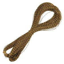 109 Yard Metallic Cord,1mm 0.04inch Gold,Black Ornaments Strings