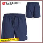 Jack & Jones Plus size black boxer swimsuit for men. Big and tall. Big size.