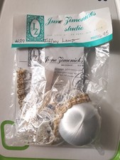 Vintage Czerwiec Zestaw ozdób Zimonick LAMPA TIFFANY #489 NOS Zapieczętowana Nowa Stary Towar