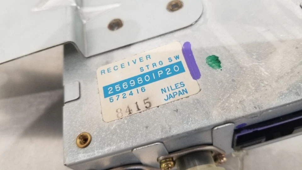 89 CONTROL COMUNICACIÓN DIRECCIÓN AUDIO NISSAN 300ZX Z31 2569801P20 Foto 4 de 4