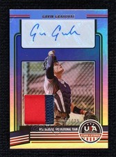 2023 USA Baseball Stars & Stripes Materials Prime 22/25 Gavin Grahovac Auto 0j81