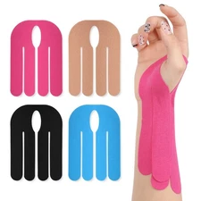 12pcs Kinesiology Tape for Wrist Precut Breathable Elastic Athletic Tape