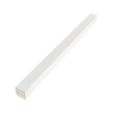 2.5m UPVC Plastic Trim Quad Square Cover Plastic Window Door Angle PVC Bead
