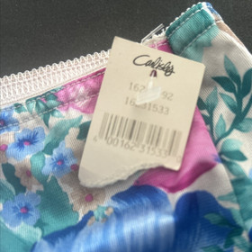 CARLISLE New Vintage Panties Womens Large FLORAL NYLON~SIZE 6~NWT~USA