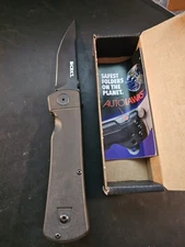 CRKT Hissatsu 2903 Blackout Assisted Open Pocket Knife