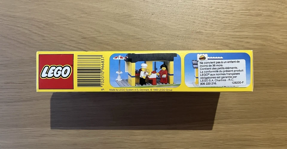 LEGO Classic Town 6683 Burger Stand New Unopened Rare Vintage 1983 VG condition - Image 4 of 4
