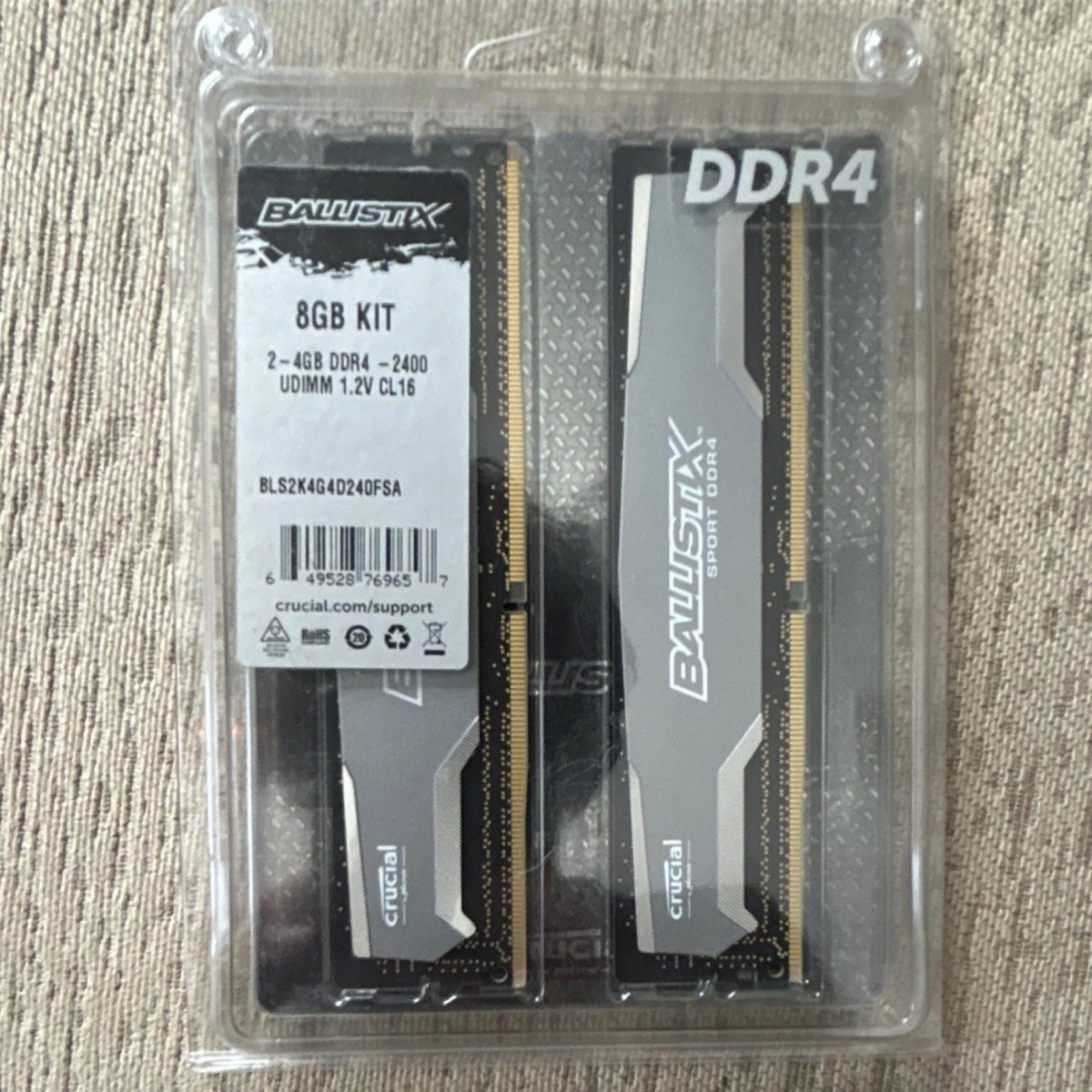 Ballistix DDR4 SDRAM Memory (RAM) for sale | eBay