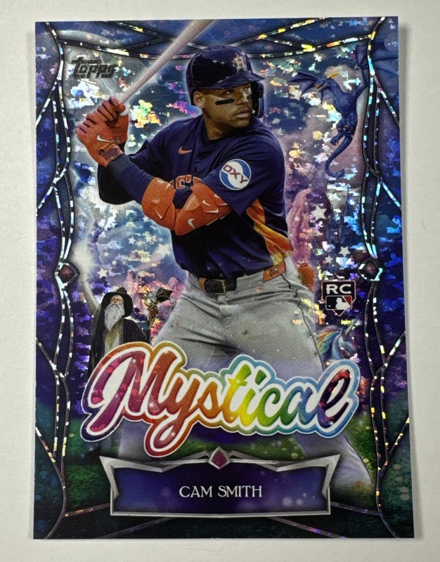 Cam Smith RC 2025 Topps Mystical #MYS-15 Houston Astros Rookie