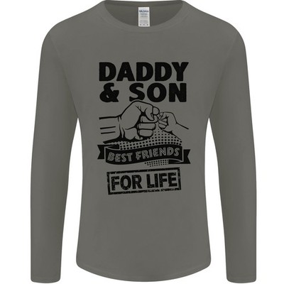Daddy & Son Beste Freunde Vatertag Herren Langarm T-Shirt