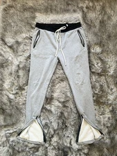 Fear of God Essentials FOG Sweatpants Men L Grey Drawstring Pockets