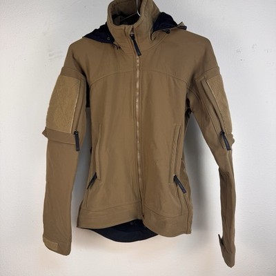 Beyond Clothing L5 Cold Fusion Shell Jacket Mens SMALL Coyote PCU