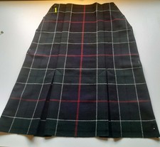 WW2 ATS Scottish Tartan women's skirt kilt custom made, wool A.T.S. British Army