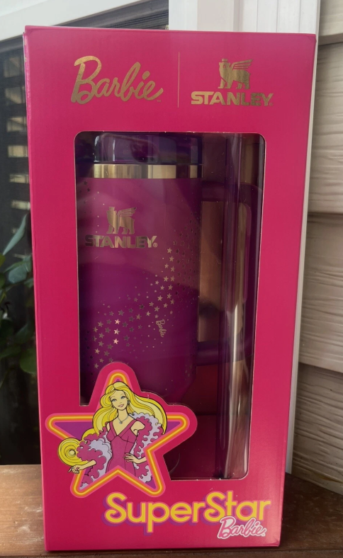Barbie x Stanley 40oz Tumbler 70s Superstar Limited Edition Quencher