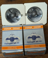 OSRAM HALOGEN AR 48 LAMP - BULB GERMANY LOT OF 2