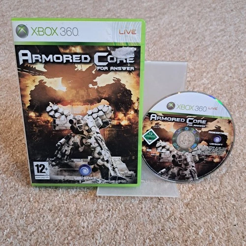 Armored Core For Answer Xbox 360 Video Game Mech Combat Multiplayer