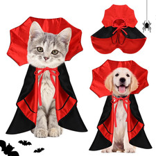 Hundekost&uuml;m Halloween Hund Katze Kost&uuml;m Umhang  Vampir Kost&uuml;m f&uuml;r Katzen