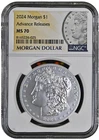 2024 Morgan Silver Dollar $1 NGC MS70 Advance Releases