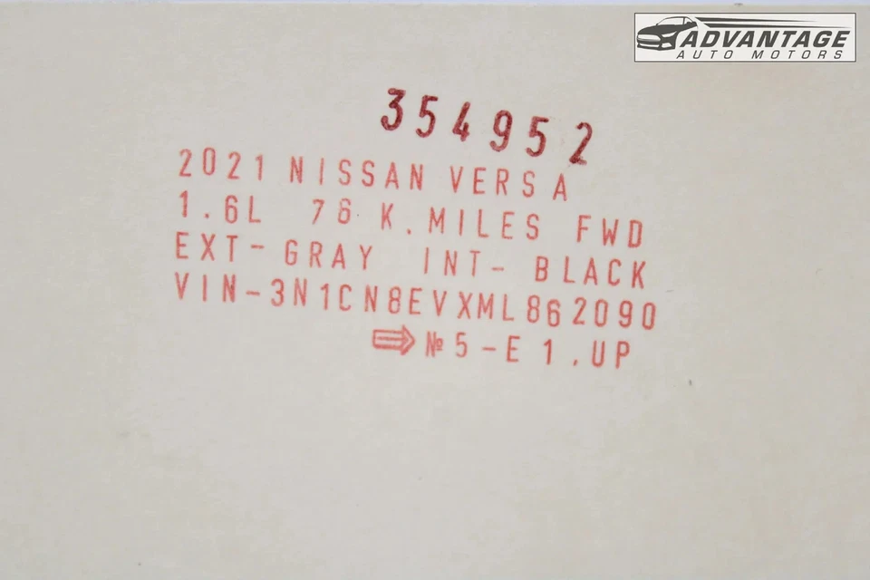 Juego de 5 tuercas de perno de llanta delantera o trasera Nissan Versa 2007-2025 OEM Foto 4 de 4