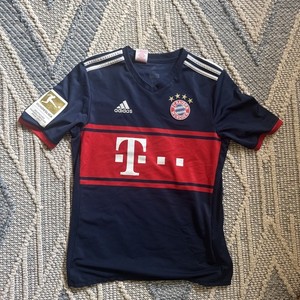 Maillot Bayern Munich 2017 – Domicile, #6 Thiago – Taille 3XL, Occasion