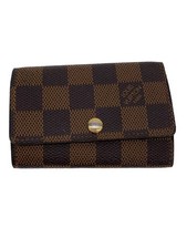 LOUIS VUITTON Multicles 6 Damier Ebene -- Brown all-over pattern, men's, with in