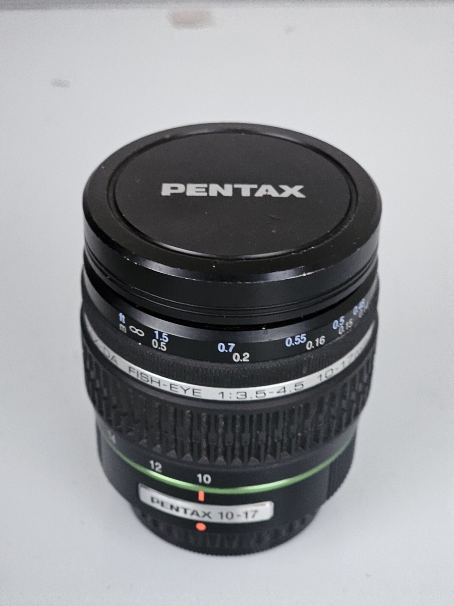 SMC PENTAX-DA FISH-EYE 10-17mm F/3.5-4.5 ED AF Lens Japan - Mint
