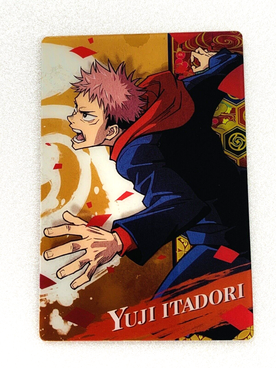 YUJI ITADORI Jujutsu Kaisen Clear Card BANDAI From Japan JYU YUJI ITADORI Jujutsu Kaisen Clear Card BANDAI From Japan JYU